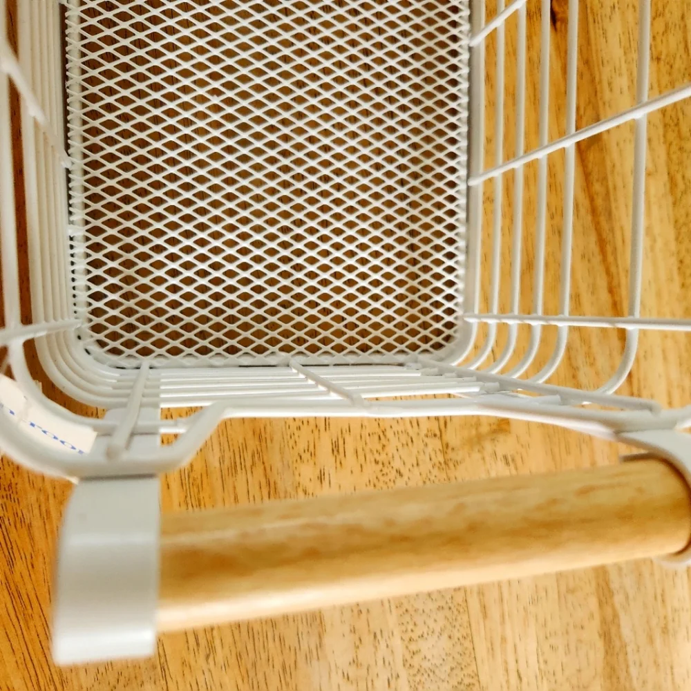 White metal Bin / Caddy